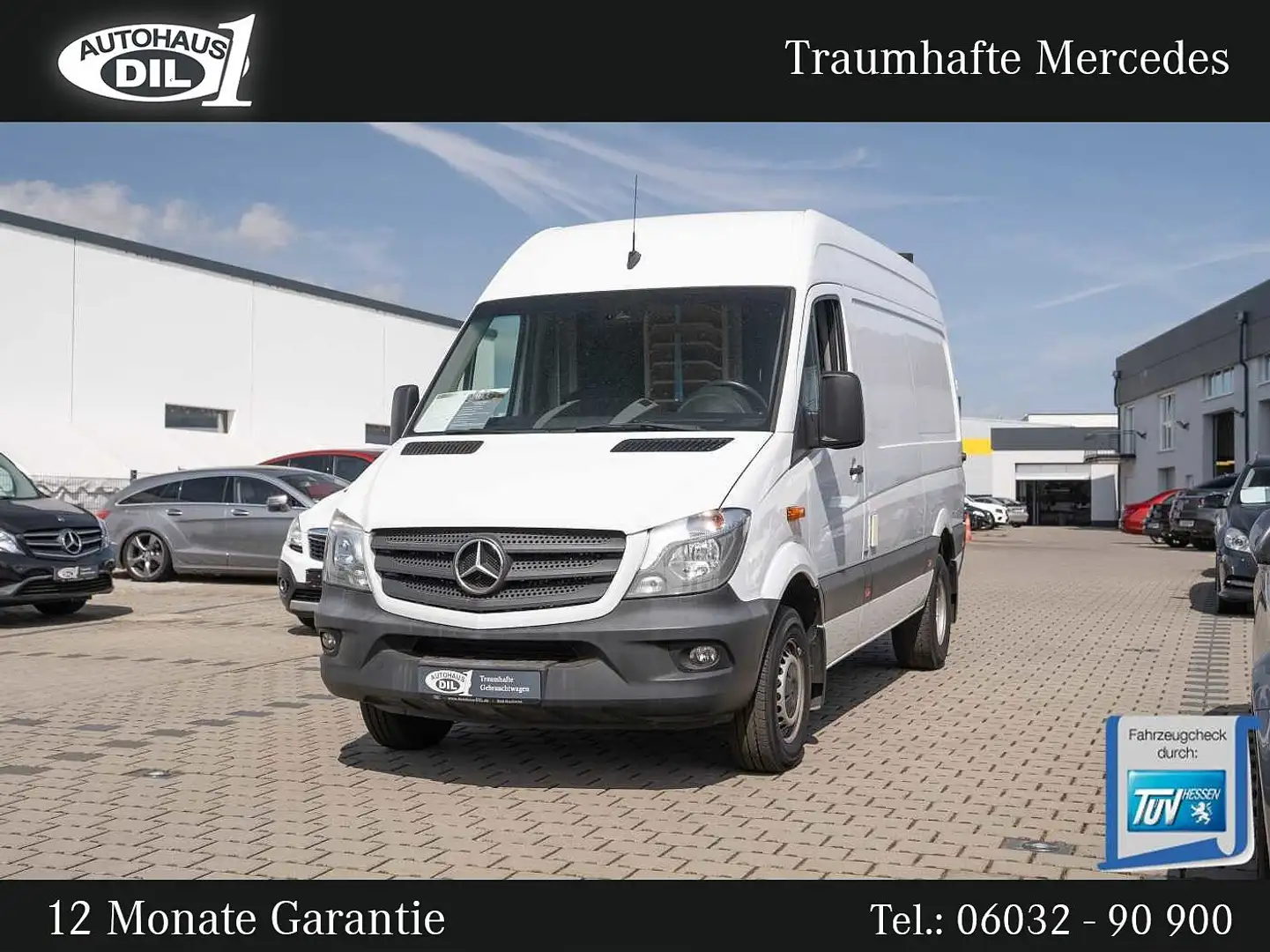 Mercedes-Benz Sprinter 416 CDI *1 Hand* * Klima * Weiß - 1