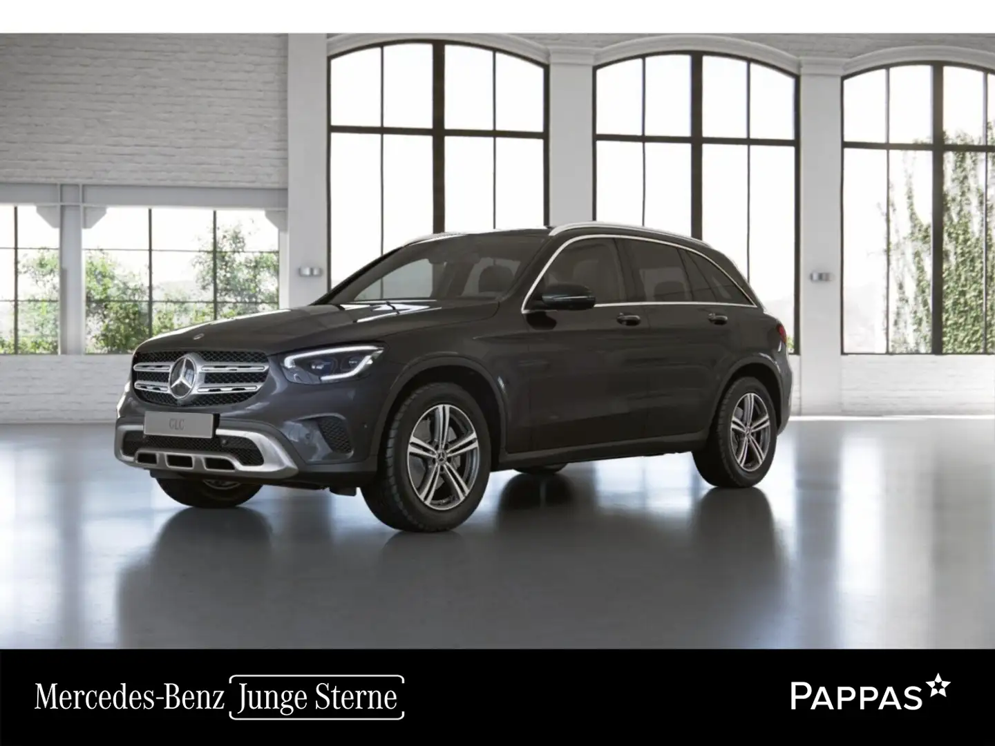 Mercedes-Benz GLC 200 d 4MATIC Navi Distr PTS Pano Wide Cam Grau - 1