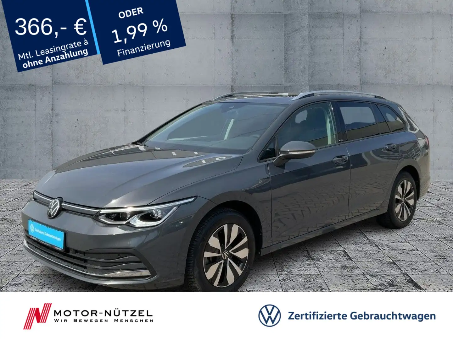 Volkswagen Golf Variant Golf VIII Variant 2.0 TDI MOVE 5JG+IQ+NAVI+PANO Grau - 1