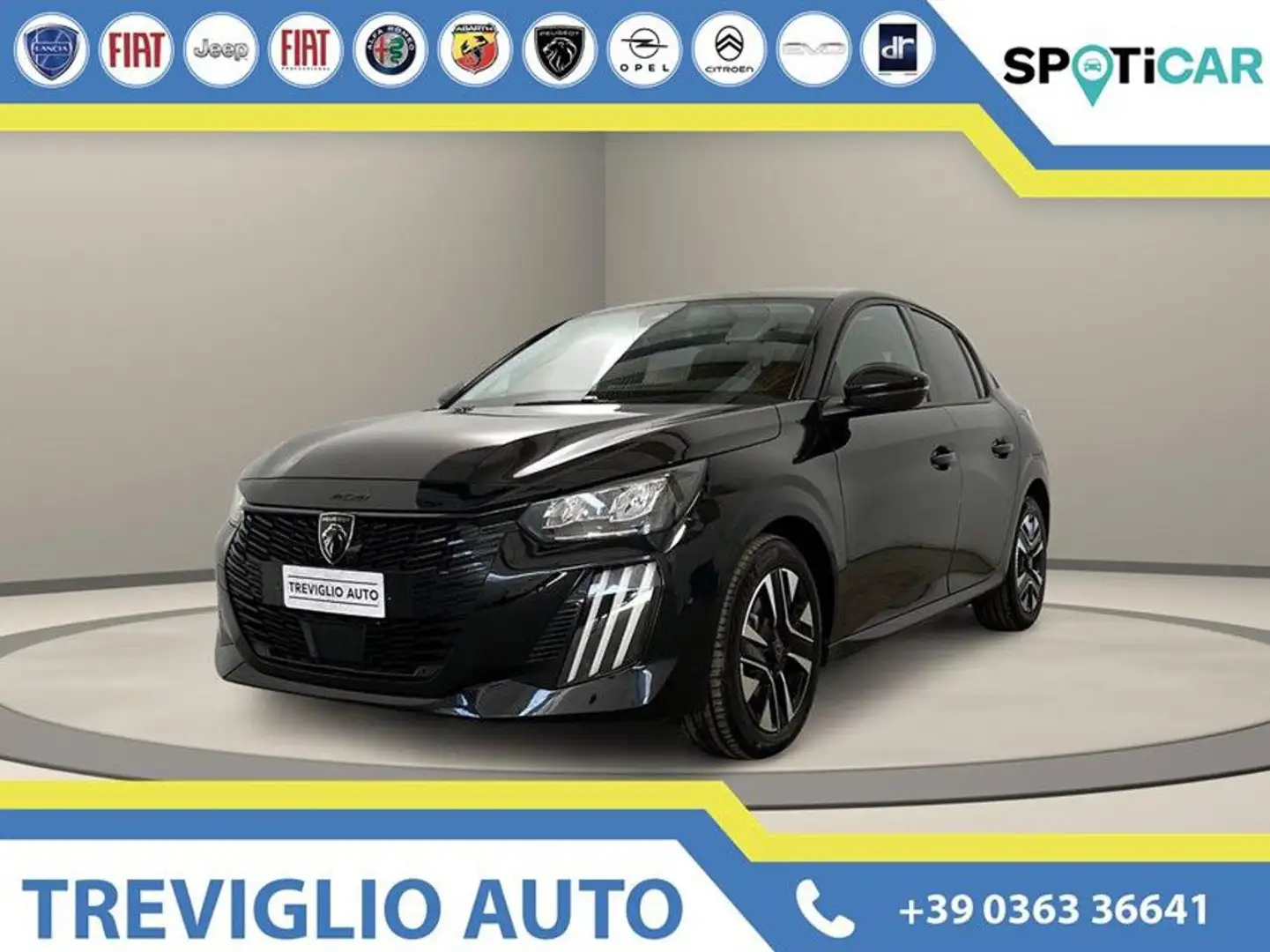 Peugeot 208 PureTech 100 Stop&Start 5 porte Allure VISIOPARK 2 Černá - 1