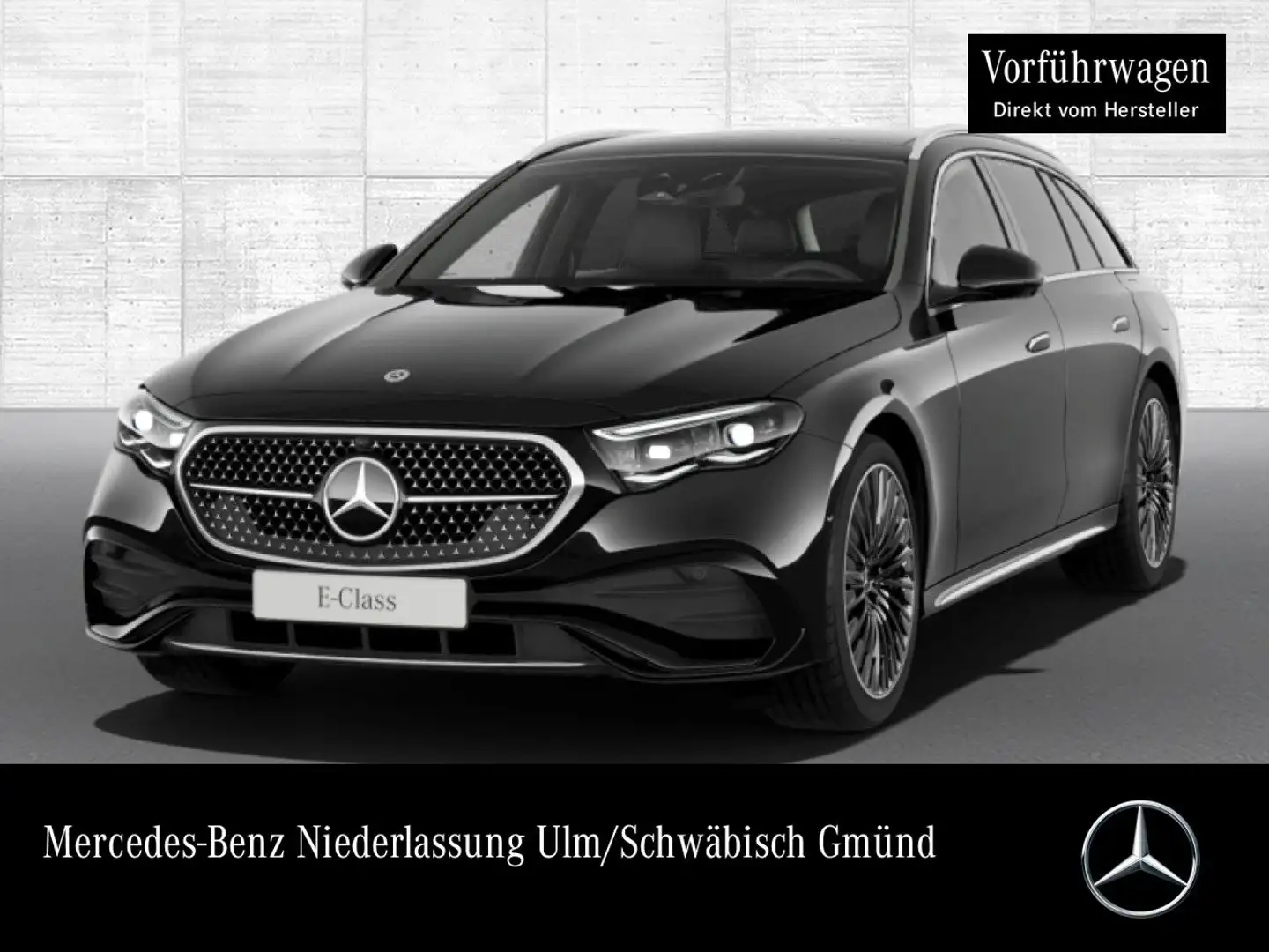 Mercedes-Benz E 300 de T AMG Fahrass Airmat Pano Burmester AHK Zwart - 1
