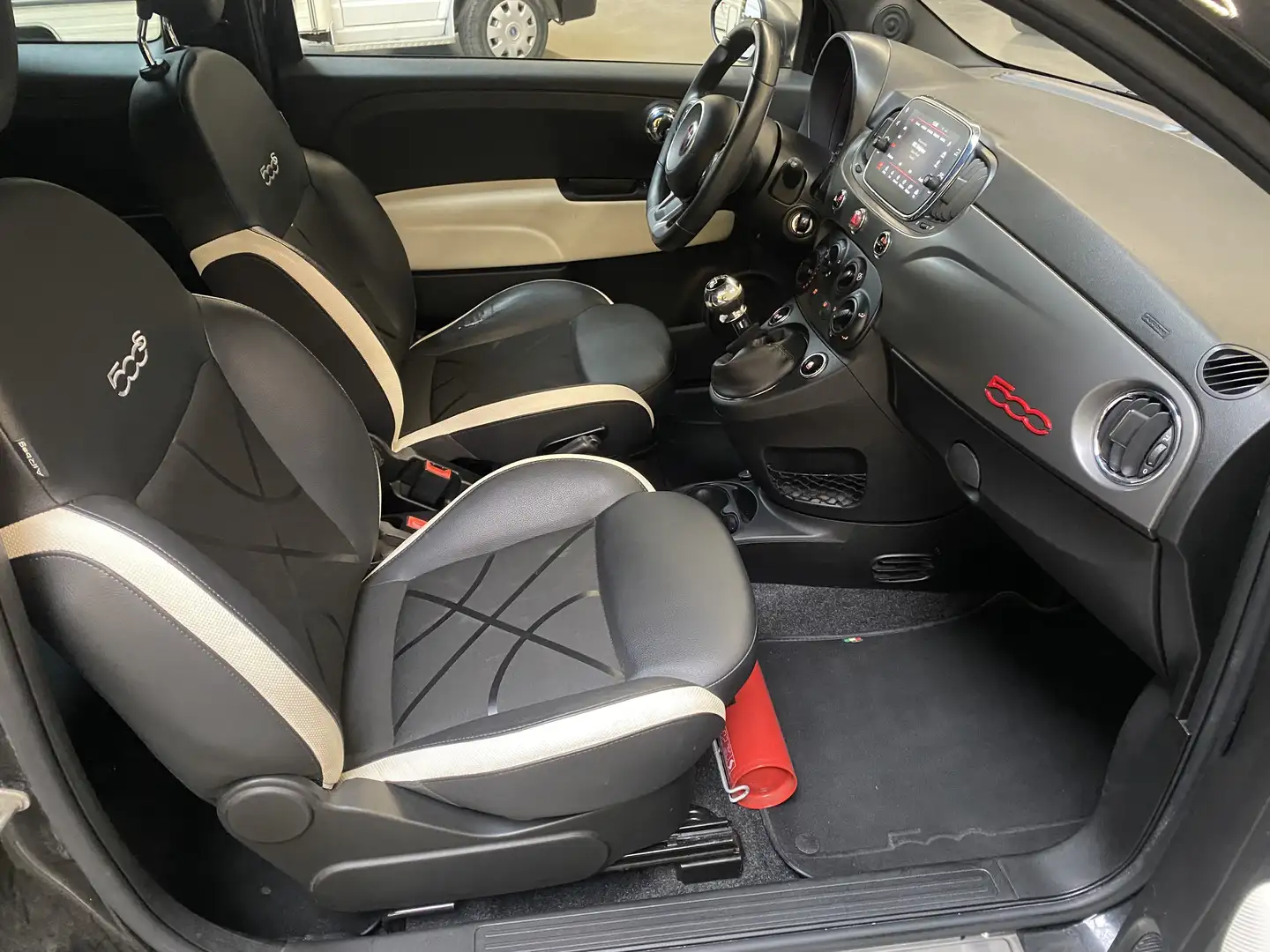 Fiat 500 1.2i Sport Zwart - 2