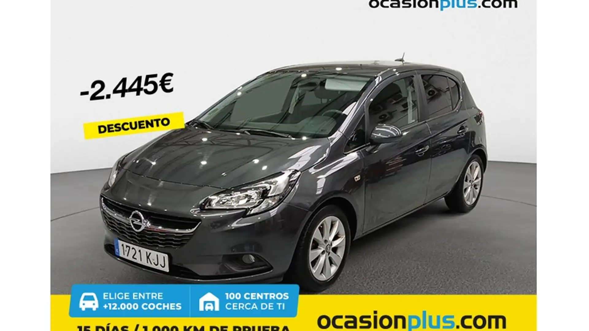 Opel Corsa 1.4 Turbo S&S Selective 100 (4.75) Grijs - 1