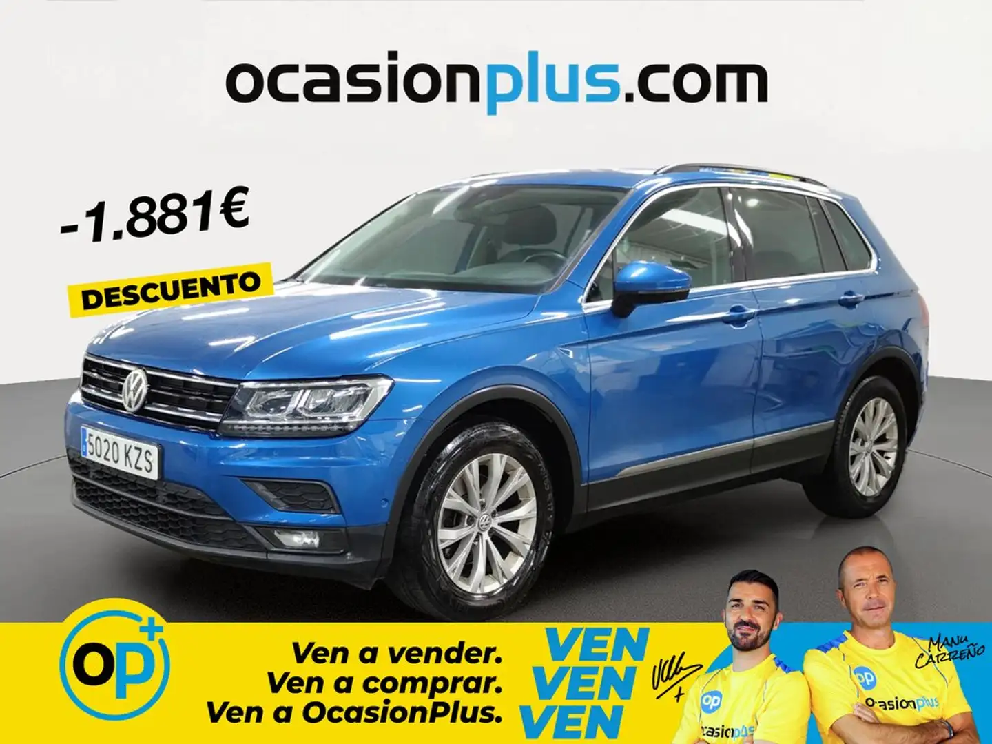 Volkswagen Tiguan 2.0TDI Advance 110kW (4.75) Azul - 1