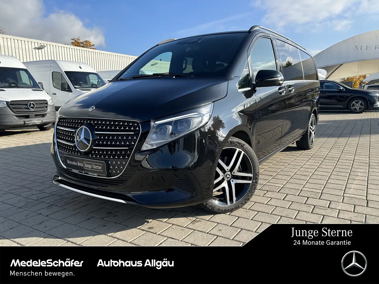 Mercedes-Benz V 300 V 300d AVANTGARDE XL MOPF DISTR EL TÜR STHZ AHK Noir - 1