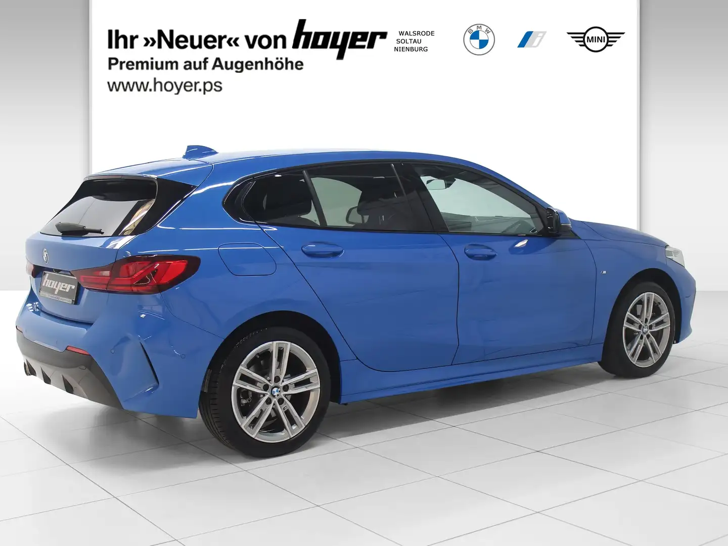 BMW 118 i Hatch DAB LED RFK Klimaaut. PDC Blau - 2