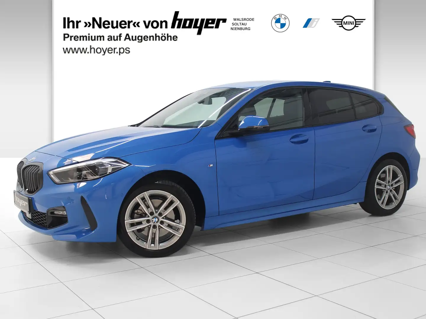 BMW 118 i Hatch DAB LED RFK Klimaaut. PDC Blau - 1
