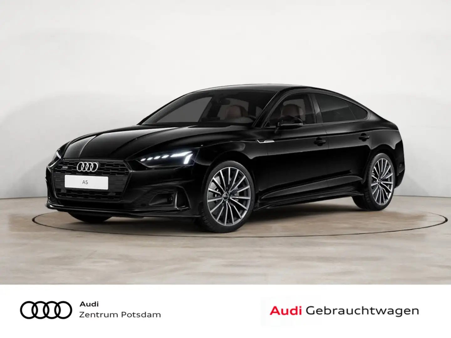 Audi A5 Sportback 50 TDI quattro MATRIX NAVI VIRTU Noir - 1