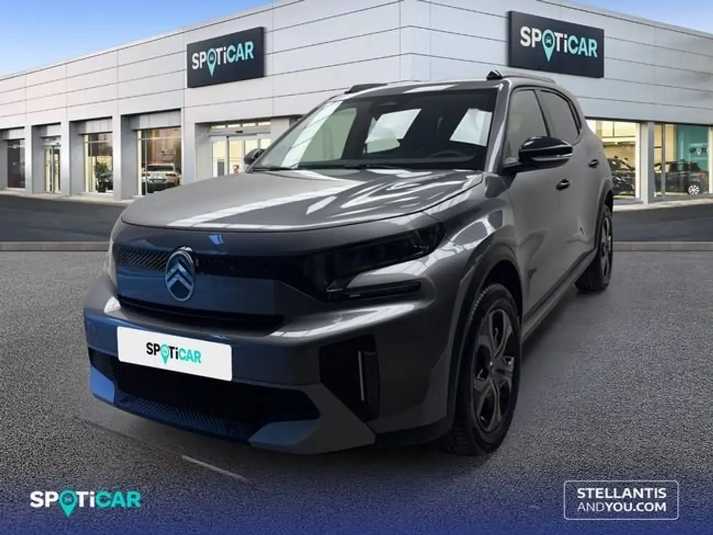 Citroen C3 Aircross Hybrid 145 ë-DCS6 Plus Gris - 1