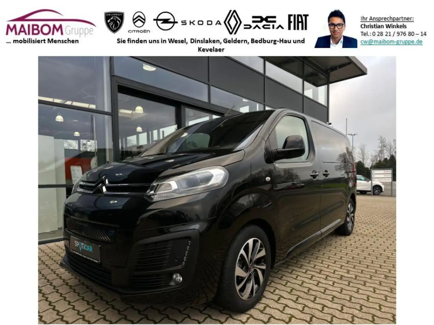 Citroen Spacetourer M (50 kWh) Business Lounge Černá - 1