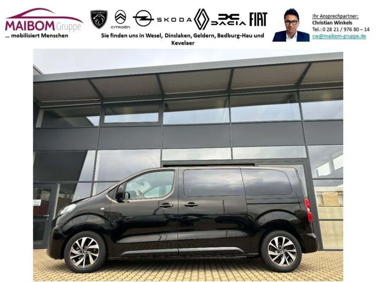 Citroen Spacetourer M (50 kWh) Business Lounge Černá - 2