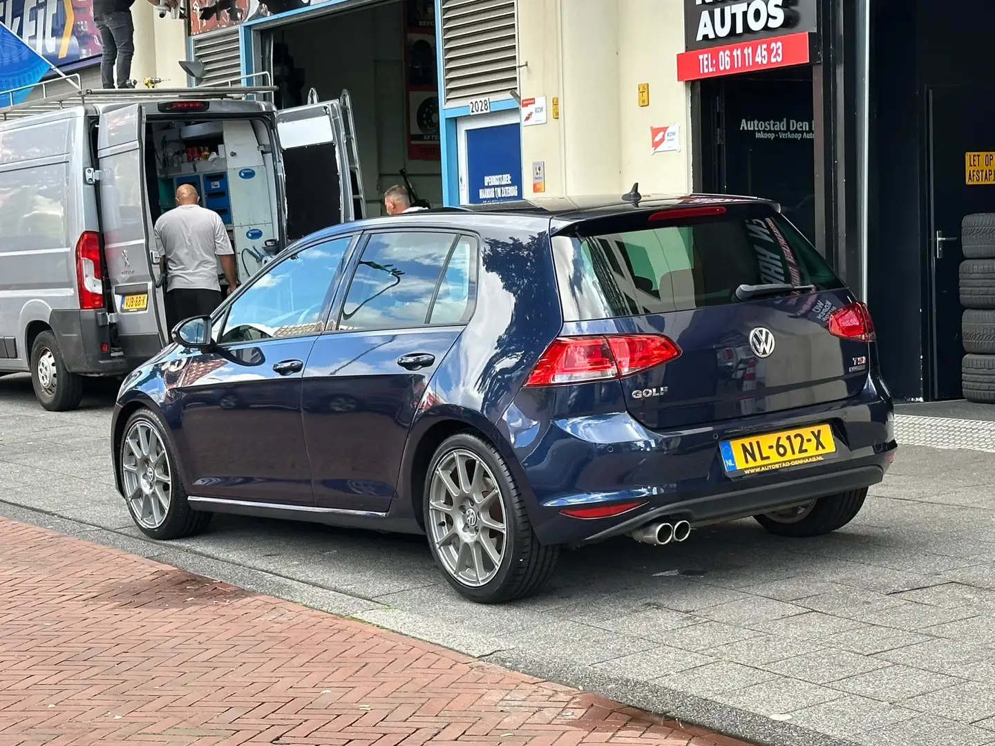 Volkswagen Golf 1.4 TSI ACT Highline Automaat Clima Navi Bleu - 2