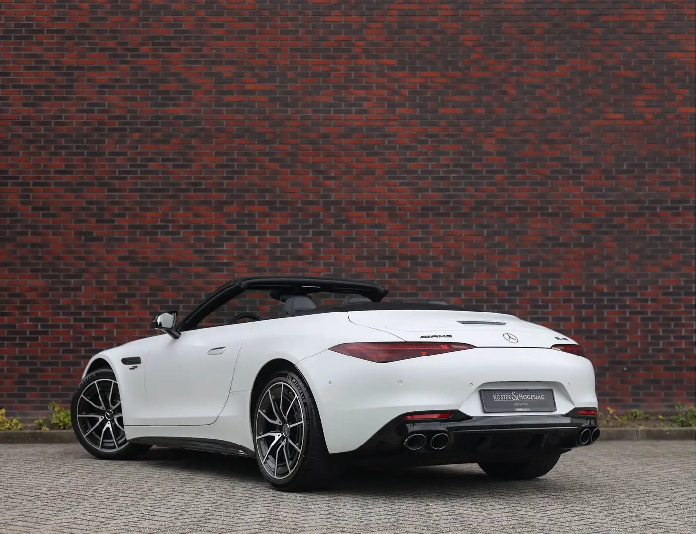 Mercedes-Benz SL 43 AMG Roadster | Opalith Magno - Multicontour - Airscarf Blanc - 2