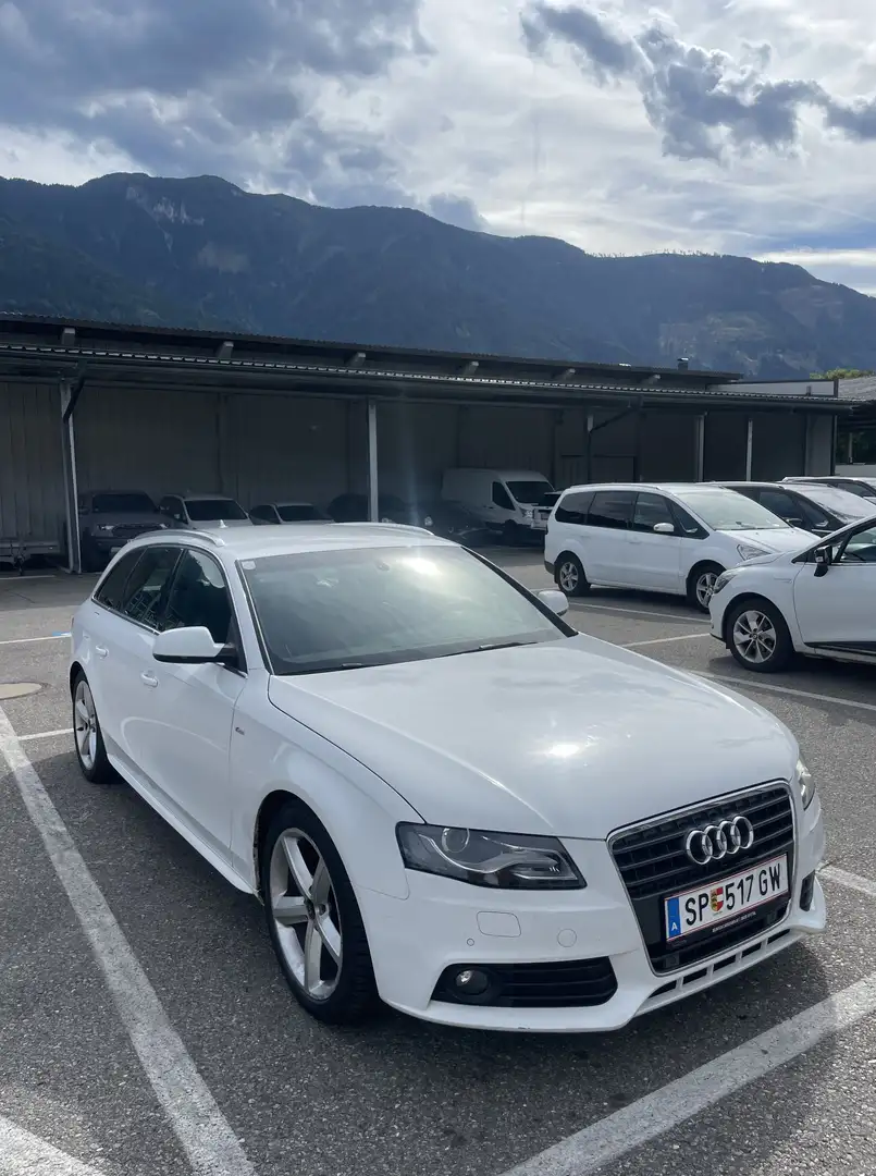 Audi A4 Avant 2,0 TDI DPF Weiß - 1