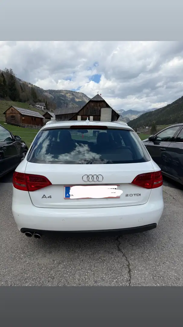 Audi A4 Avant 2,0 TDI DPF Weiß - 2