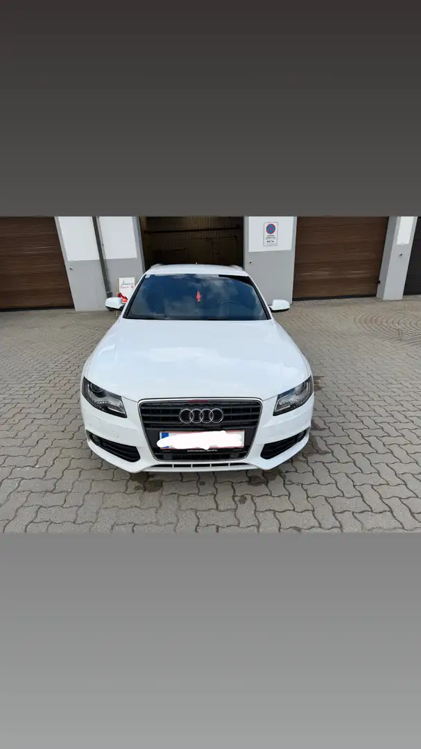 Audi A4 Avant 2,0 TDI DPF Weiß - 1