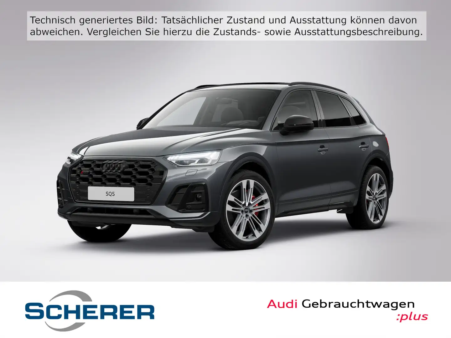 Audi SQ5 TDI quattro MATRIX PANO LUFT STANDHZ Gris - 1