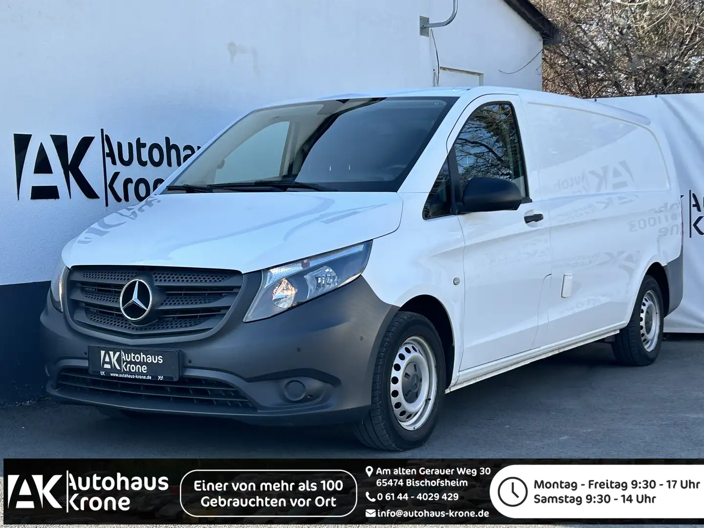 Mercedes-Benz Vito 111 CDI LANG*SORTIMO HANDWERKERAUSBAU* Weiß - 1