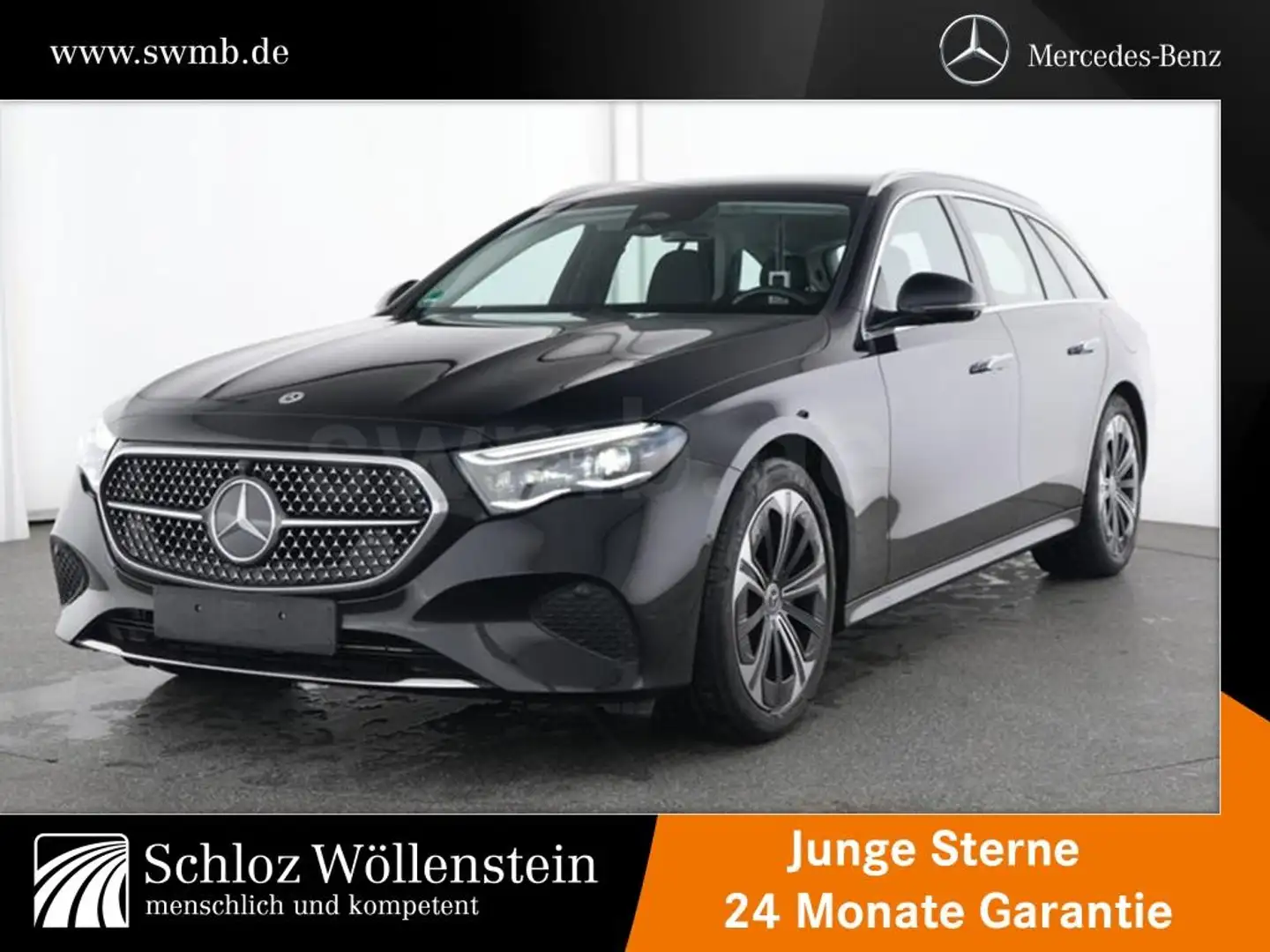 Mercedes-Benz E 300 de T Avantgarde/Digital Light/DISTRONIC/360 Noir - 1