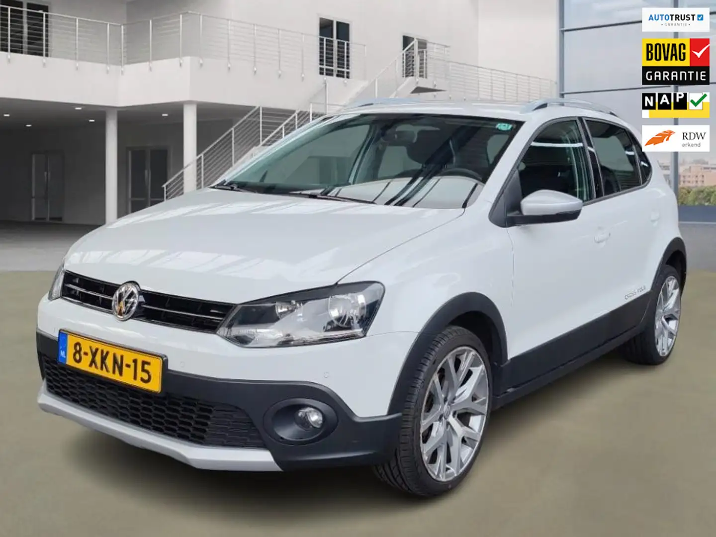 Volkswagen Polo Cross 1.2 TSI 1e Eigenaar +NAP NL-auto Белый - 1