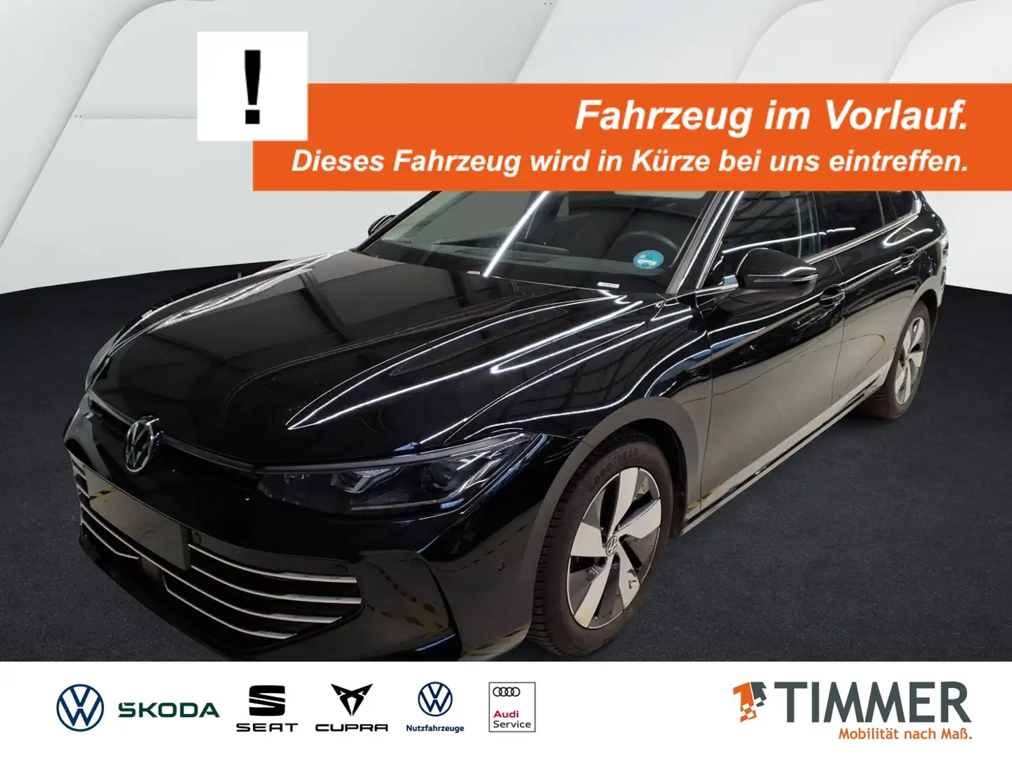 Volkswagen Passat Variant 2.0 TDI DSG ELEGANCE *IQ.LIGHT *AHK *360° *ACC *A Schwarz - 1