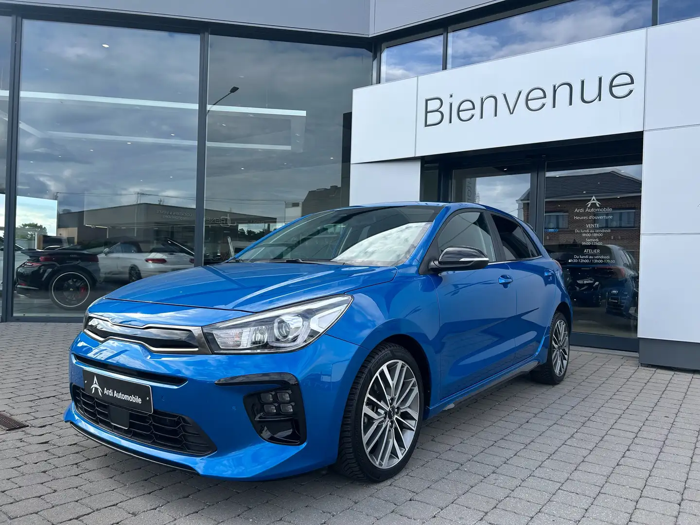 Kia Rio Rio 1.0 GT-LINE*GARANTIE*1ER PROP*CARPLAY*CAMERA* Bleu - 1