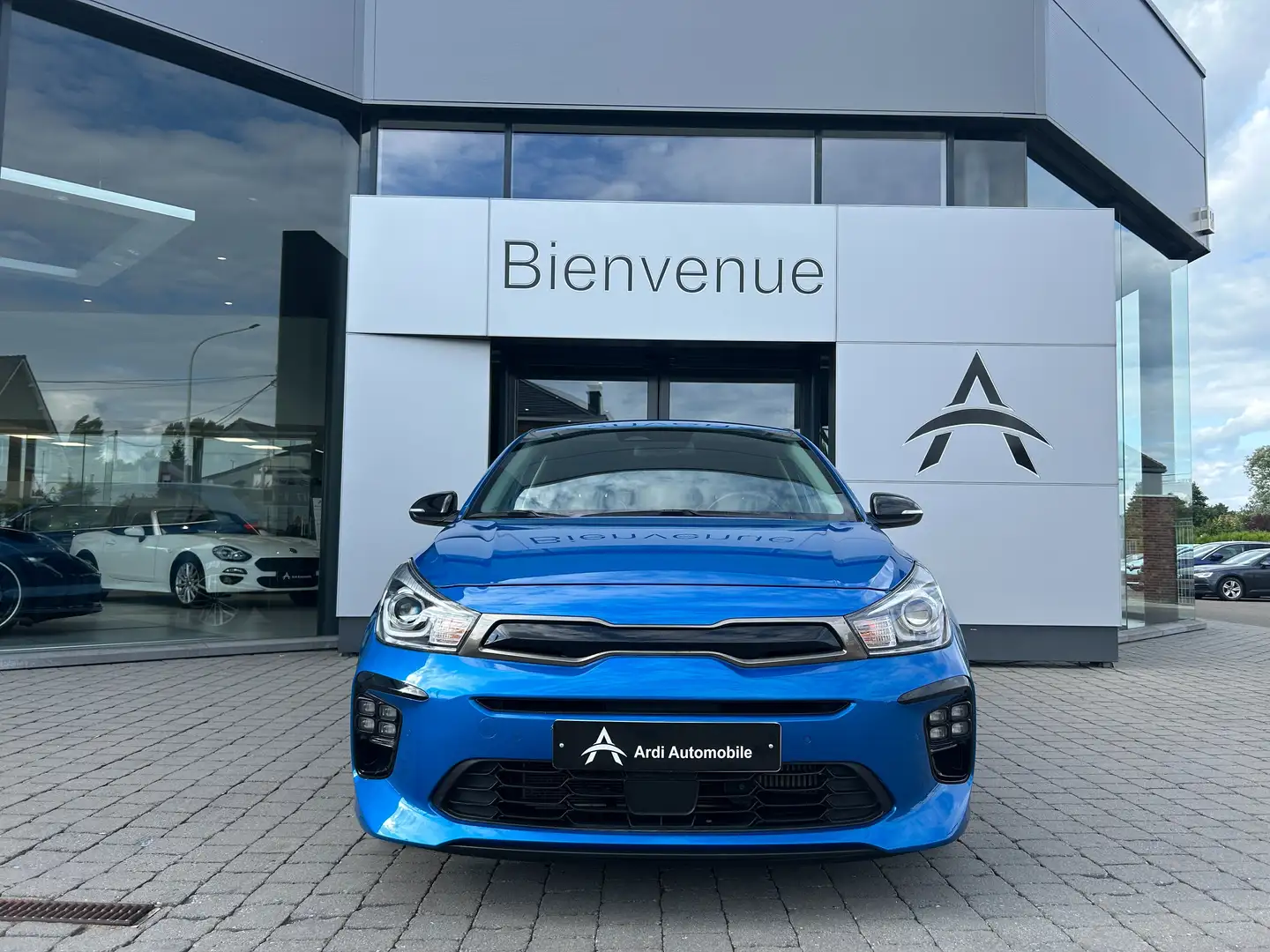 Kia Rio Rio 1.0 GT-LINE*GARANTIE*1ER PROP*CARPLAY*CAMERA* Bleu - 2