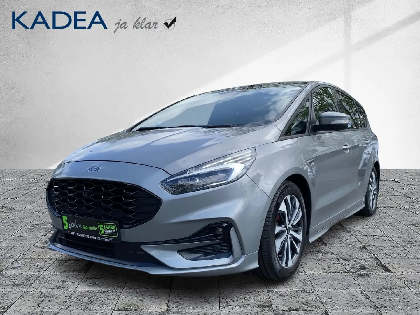 Ford S-Max 2.0 EcoBlue ST-Line PANORAMA*AHK*LED*ACC Silber - 2