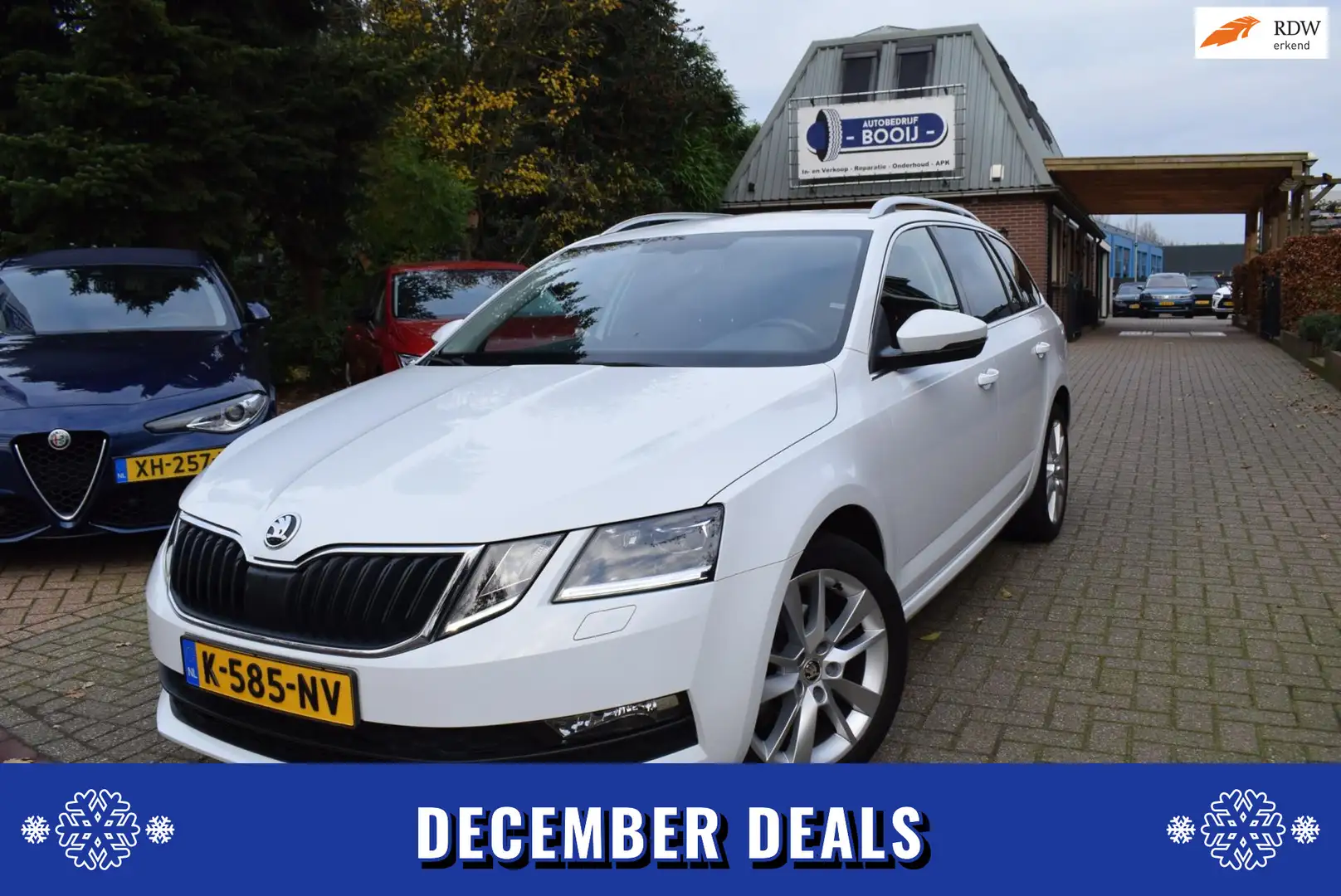 Skoda Octavia Combi TSI 116 PK Greentech Business Edition Plus/C Wit - 1