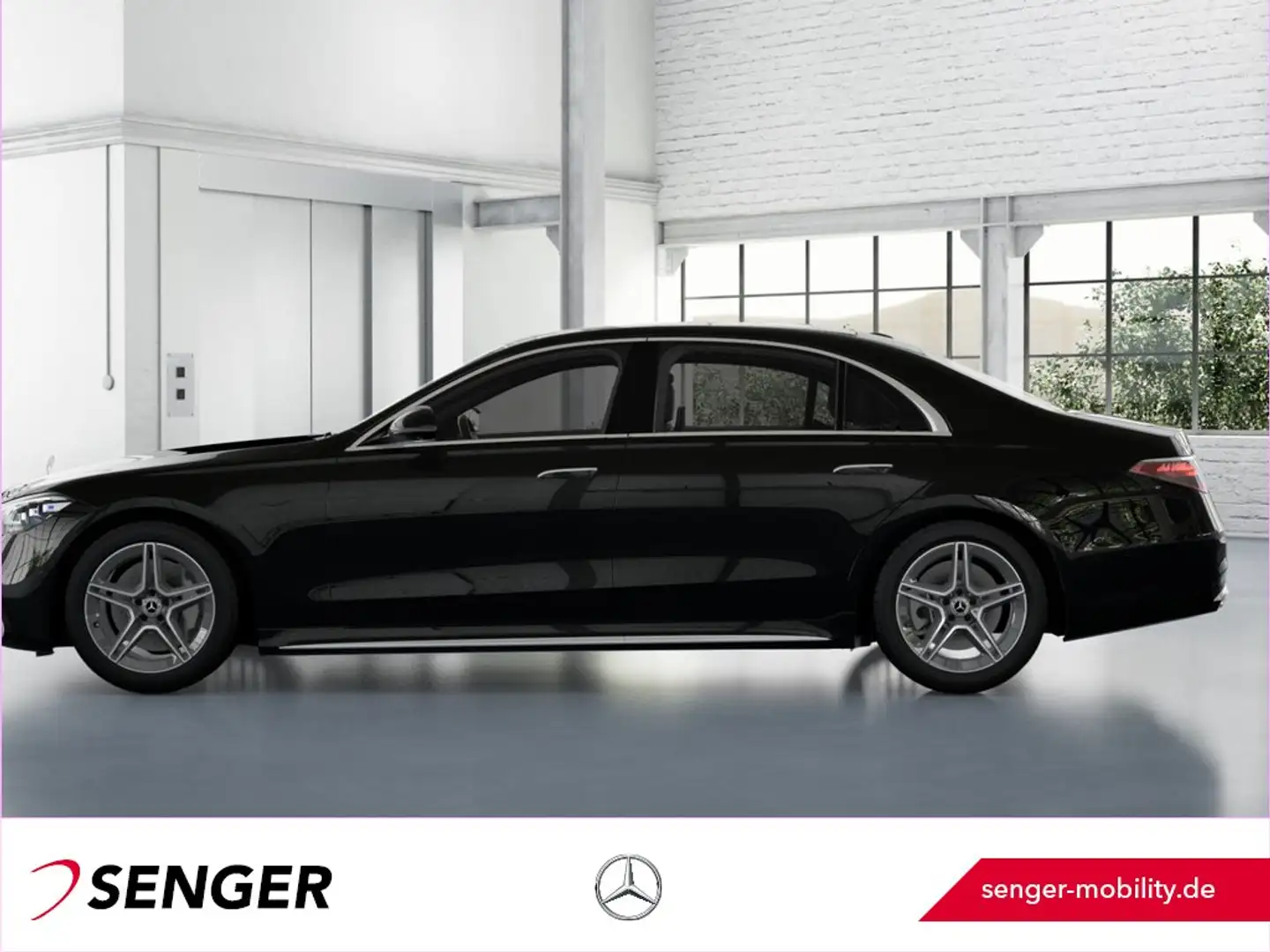 Mercedes-Benz S 500 4M lang AMG DRIVE PILOT Pano Fond-Entert. Noir - 2