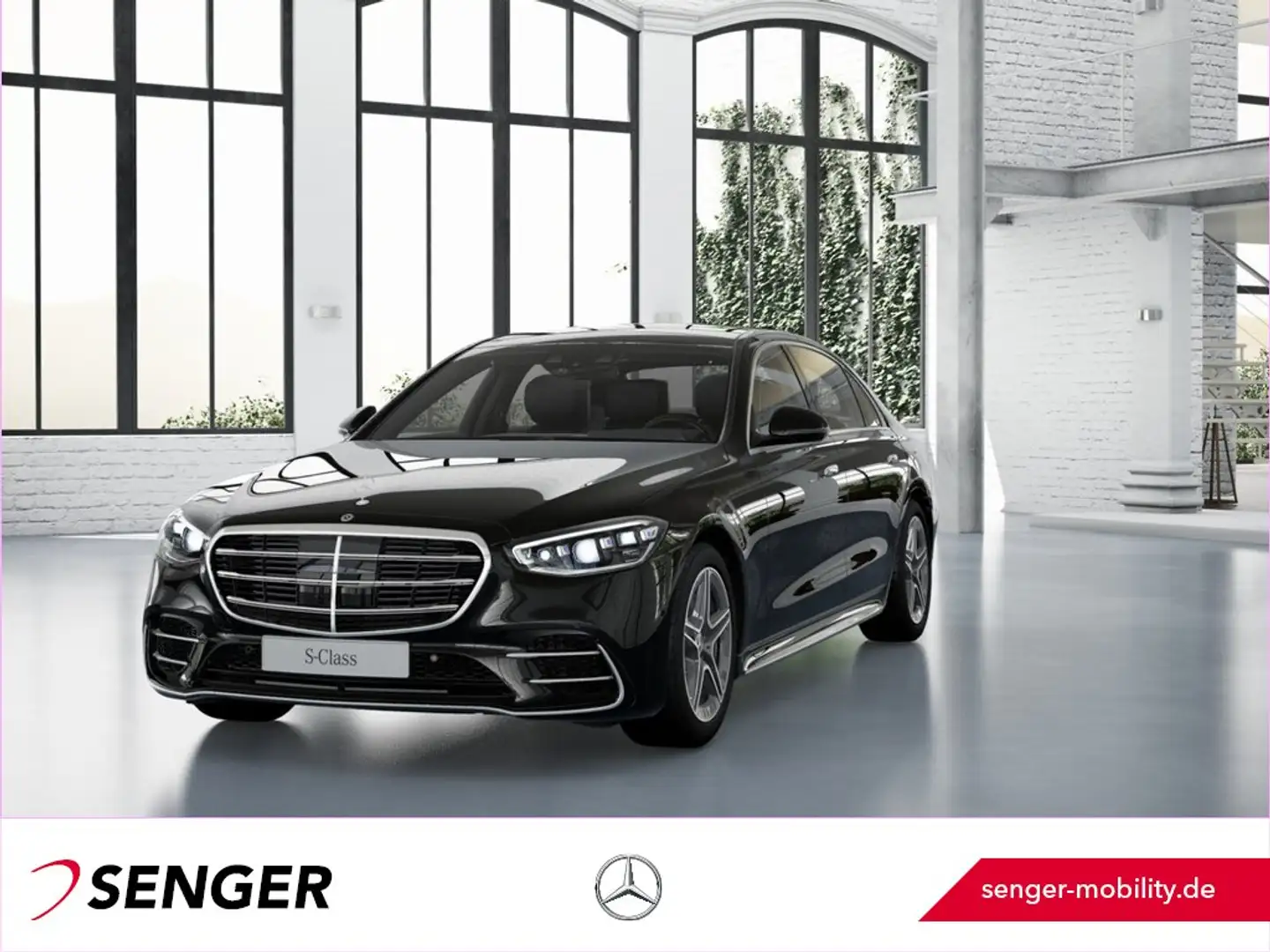 Mercedes-Benz S 500 4M lang AMG DRIVE PILOT Pano Fond-Entert. Noir - 1