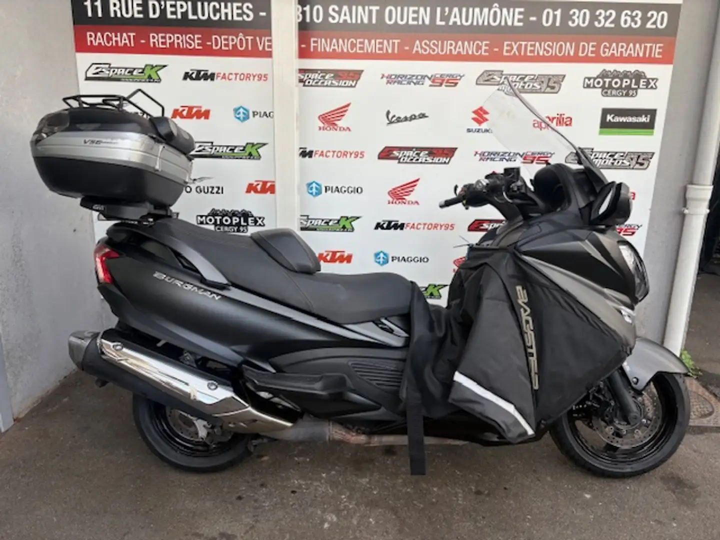 Suzuki Burgman 650 Zwart - 1