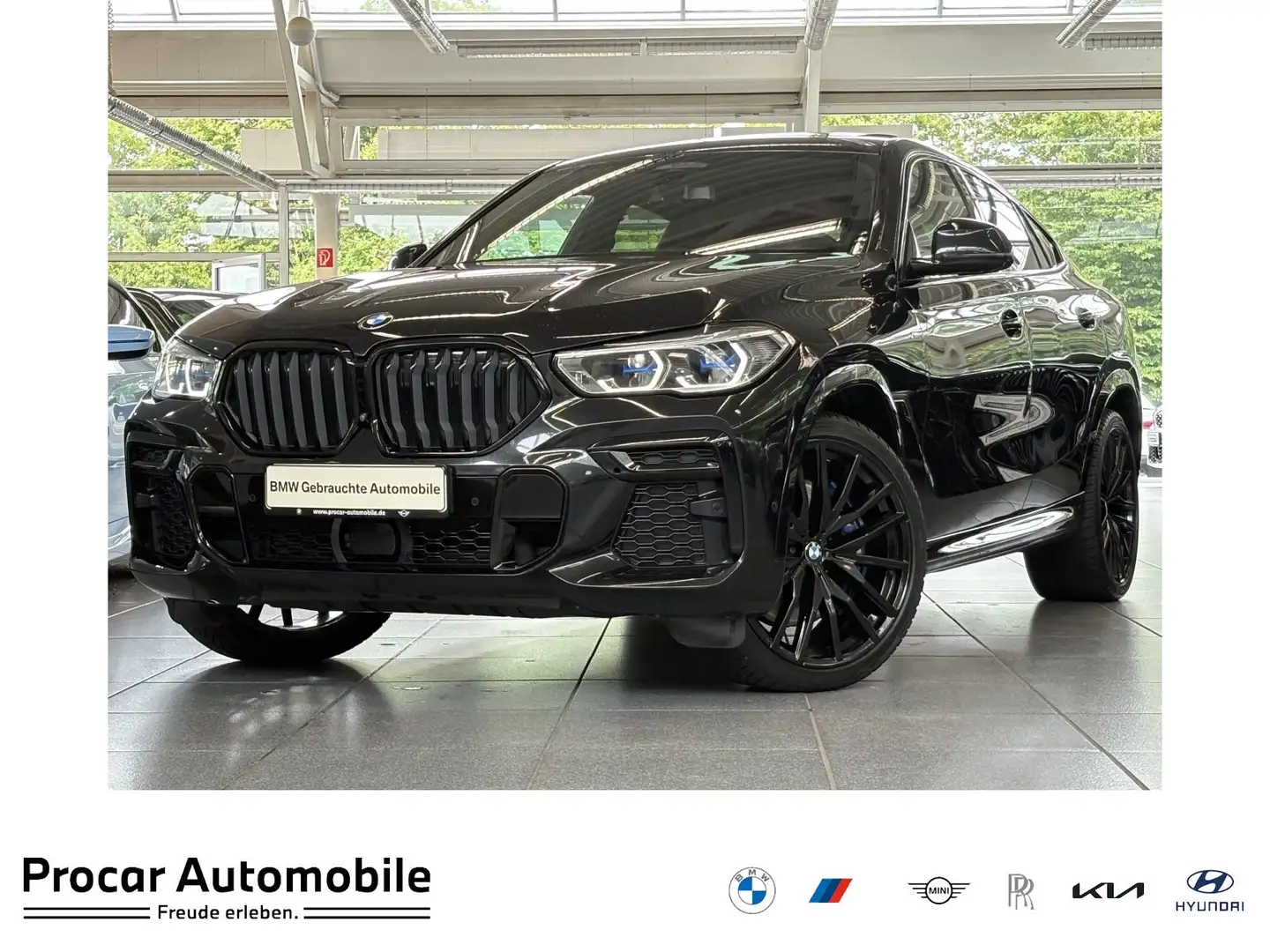 BMW X6 xDrive40d M Sport DA Prof PA+ Laser Pano 22" LMR Noir - 1