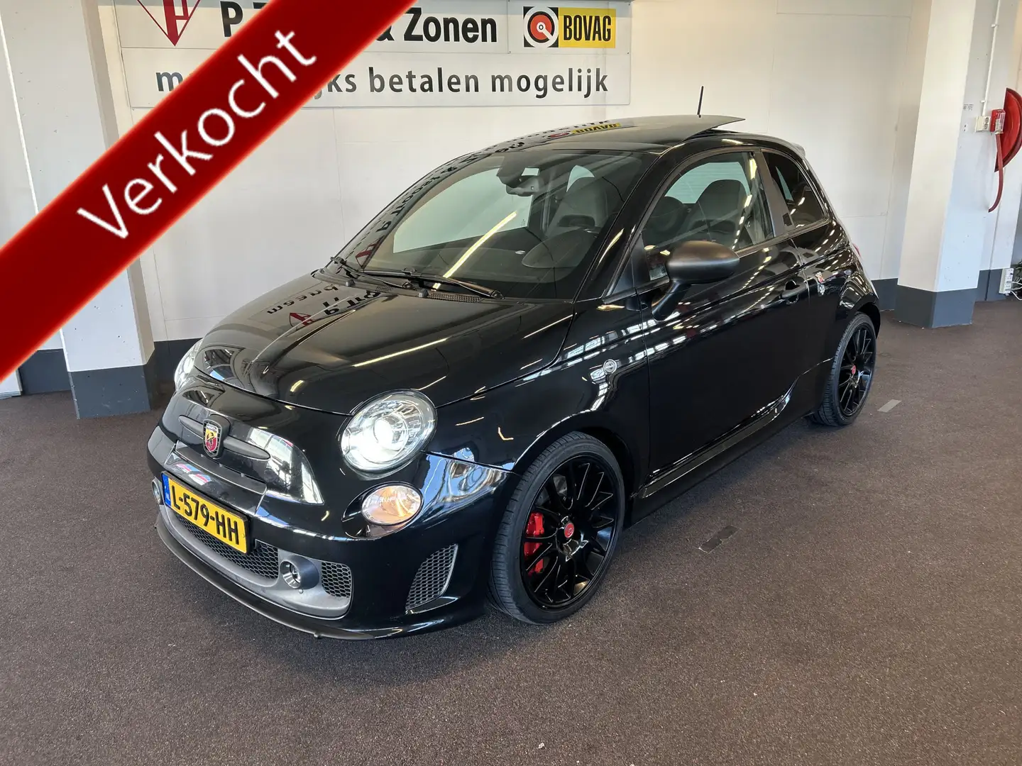 Fiat 500 Abarth 1.4 T-Jet Competizione 595 180PK | Automaat | Pano Чорний - 1