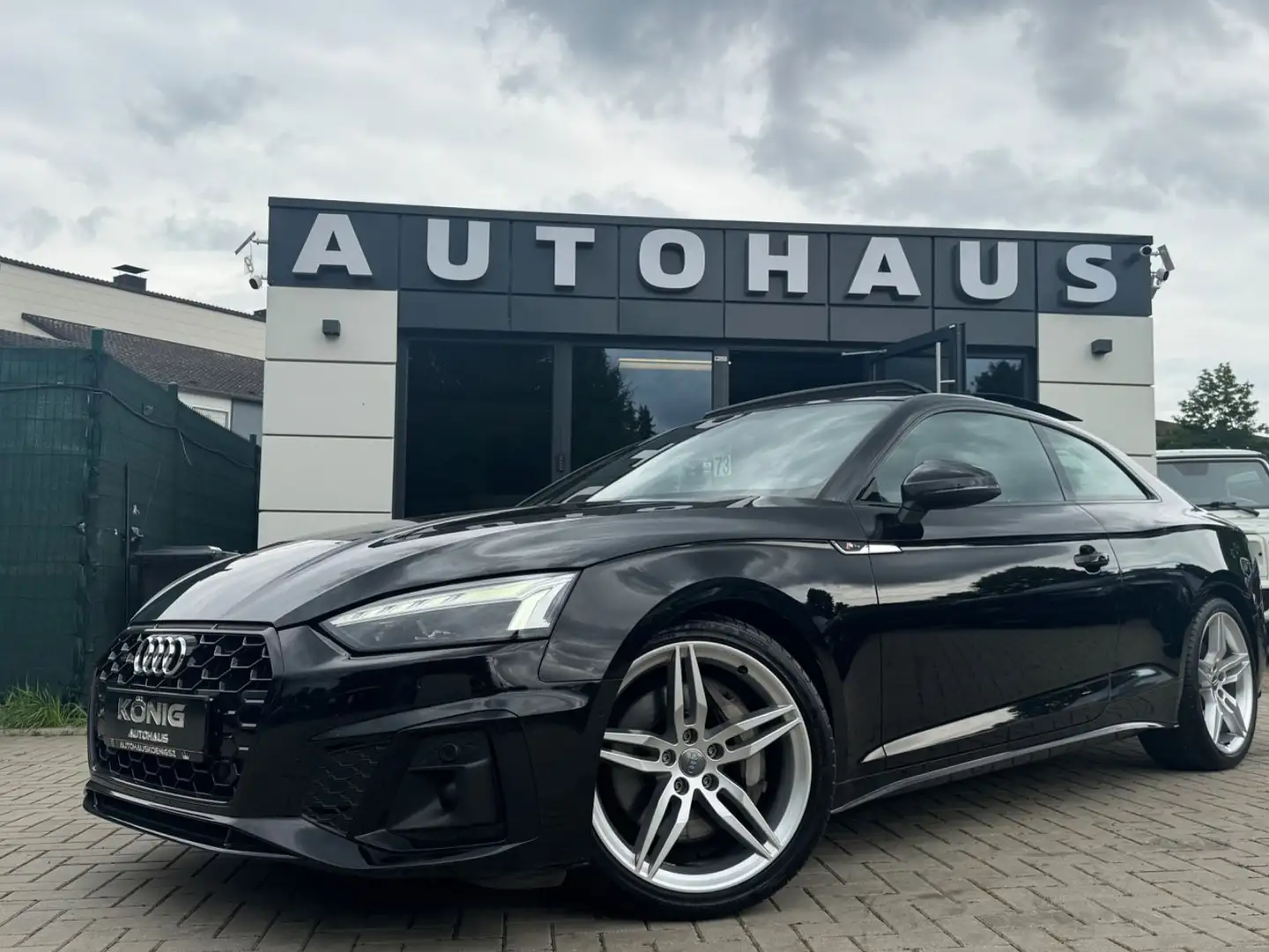 Audi A5 Coupe 50 TDI S-LINE*Pano*BLACK*R-KAM*MATRIX* Noir - 1