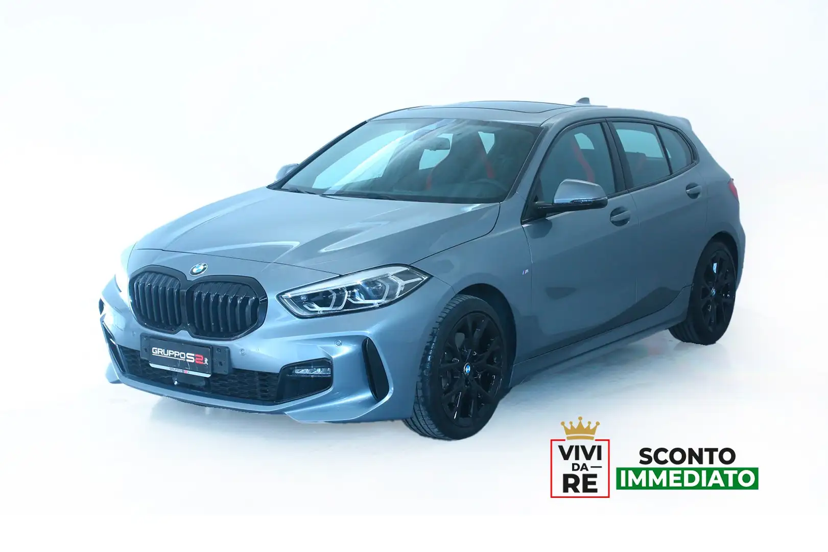 BMW 118 118i 5p. Colorvision Ed. MSPORT *SCONTO IMMEDIATO* Grigio - 1