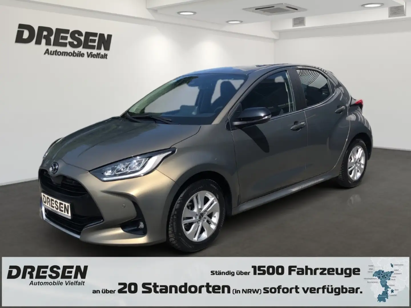 Mazda 2 1.5l 85kW (116PS) Agile ACC Apple CarPlay Android Grau - 1