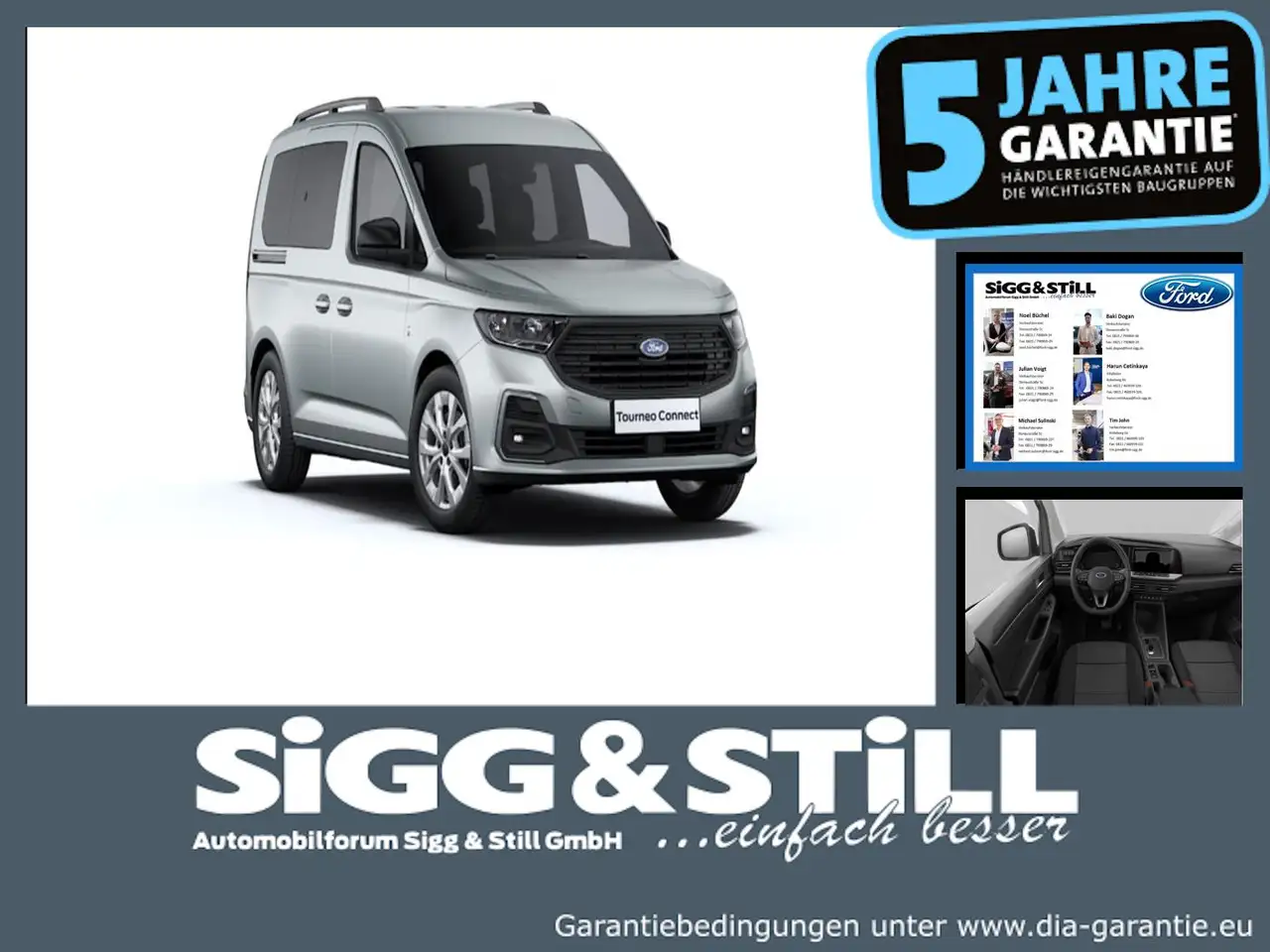 Ford Tourneo Connect Titanium 1.5I IACC*BLIS*NAVI*SHZ