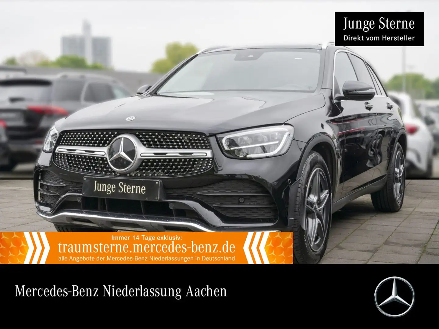 Mercedes-Benz GLC 220 d 4M AMG+PANO+LED+KAMERA+KEYLESS+9G Negro - 1