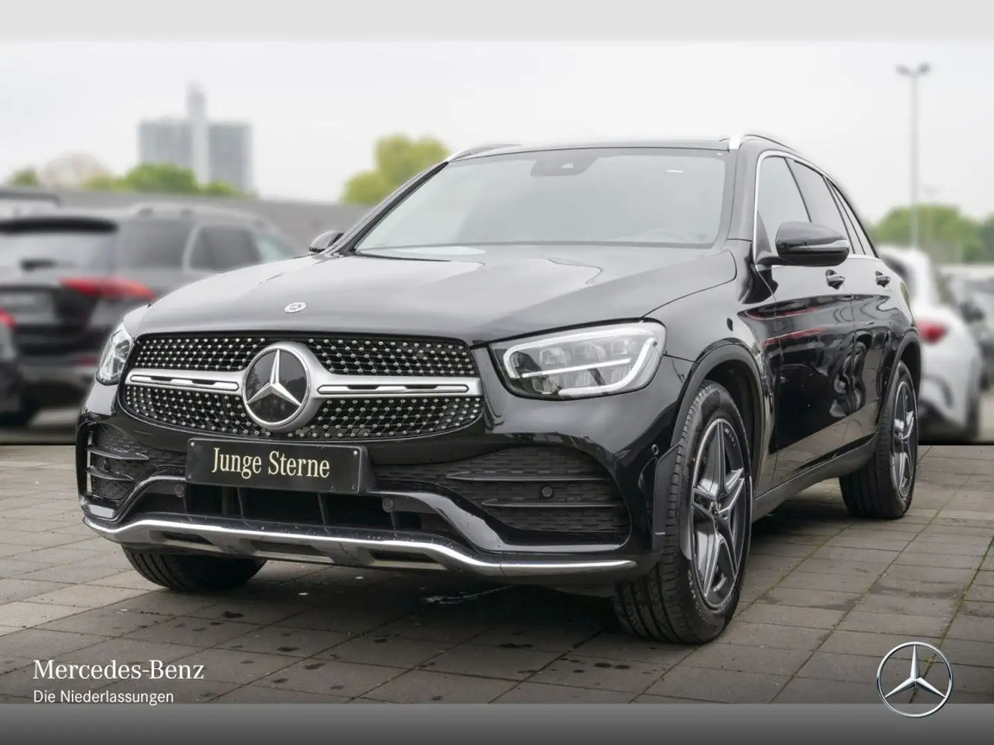 Mercedes-Benz GLC 220 d 4M AMG+PANO+LED+KAMERA+KEYLESS+9G Negro - 2