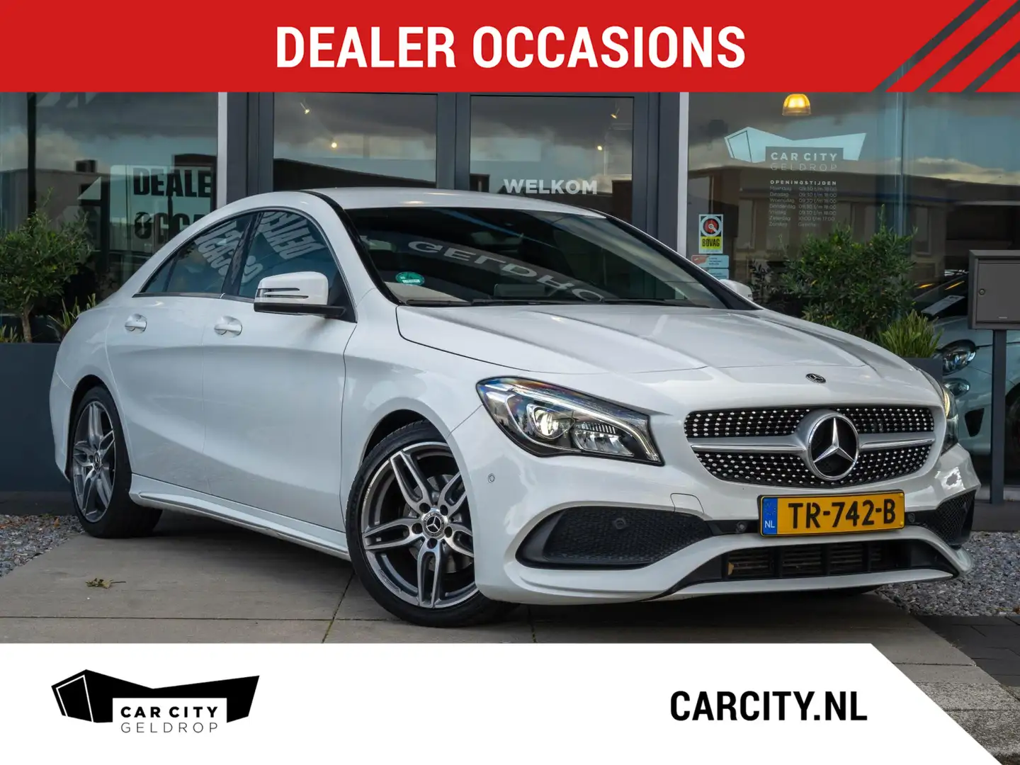 Mercedes-Benz CLA 180 Business Solution AMG / Led / Navi / Camera / Carp Blanc - 1