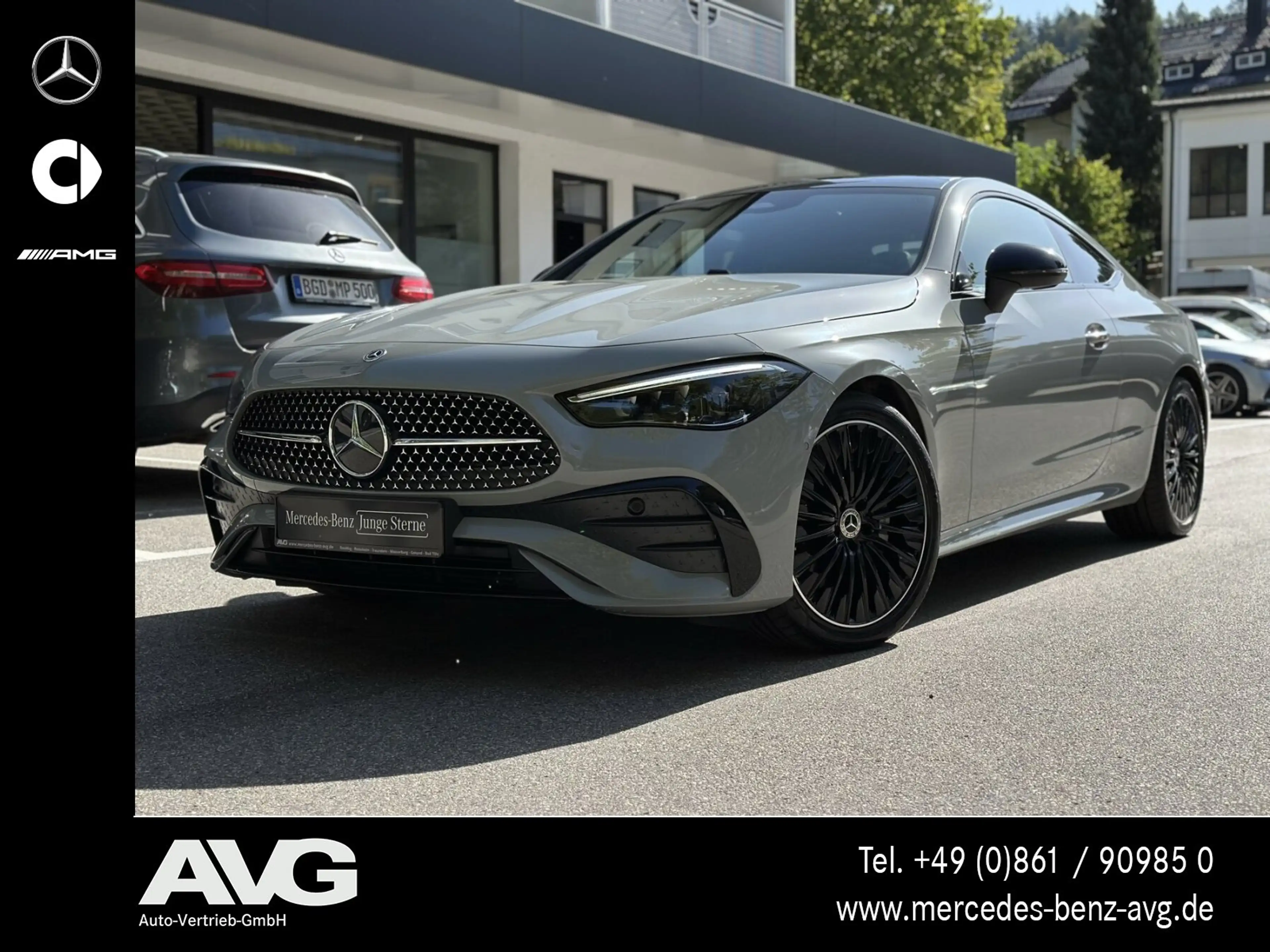 Mercedes-Benz CLE 220 CLE 220 d Coupé AMG Pano Night ALPINGRAU Memory — photo 7