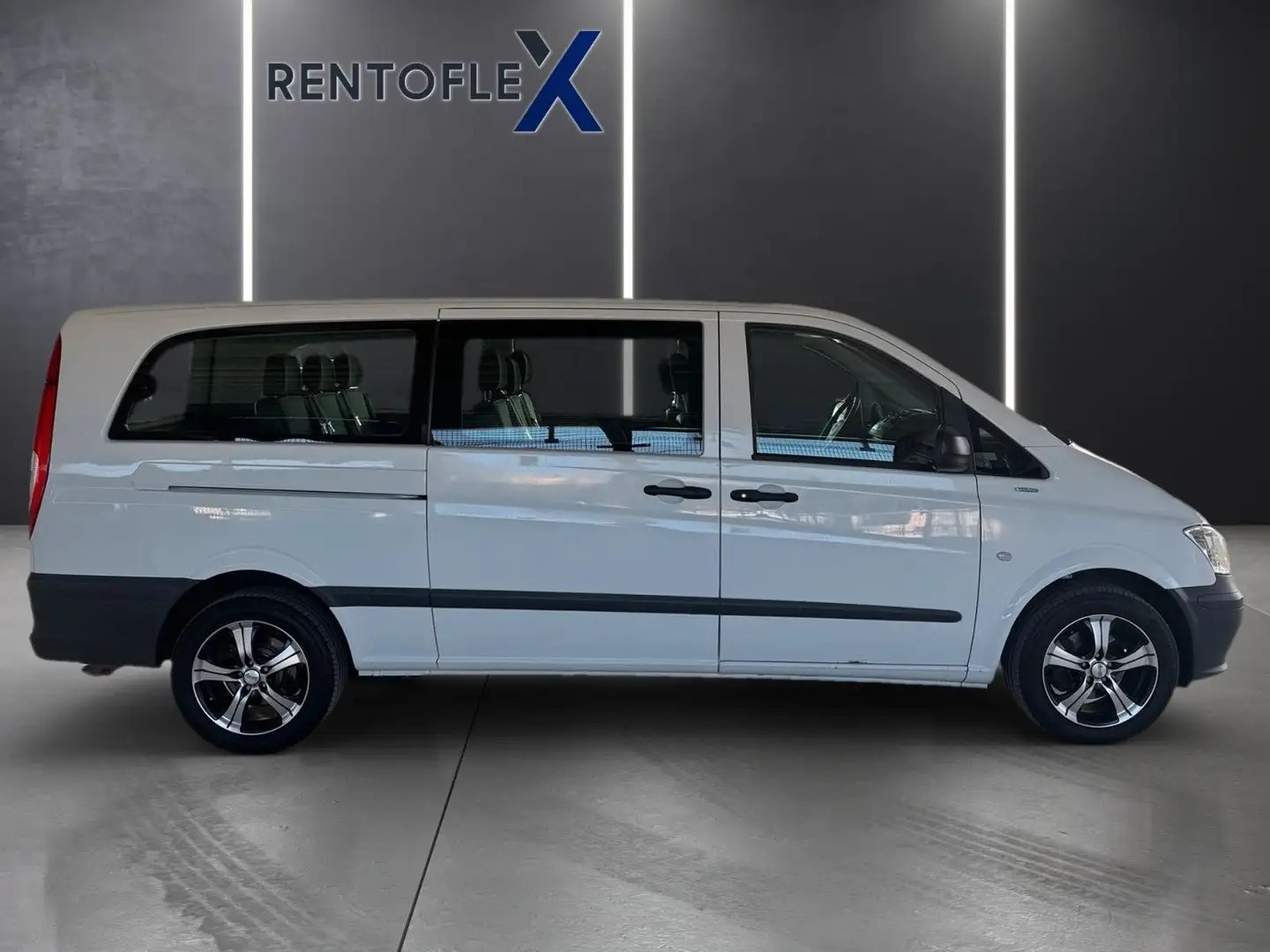 Mercedes-Benz Vito Kombi 116 CDI extralang Weiß - 2