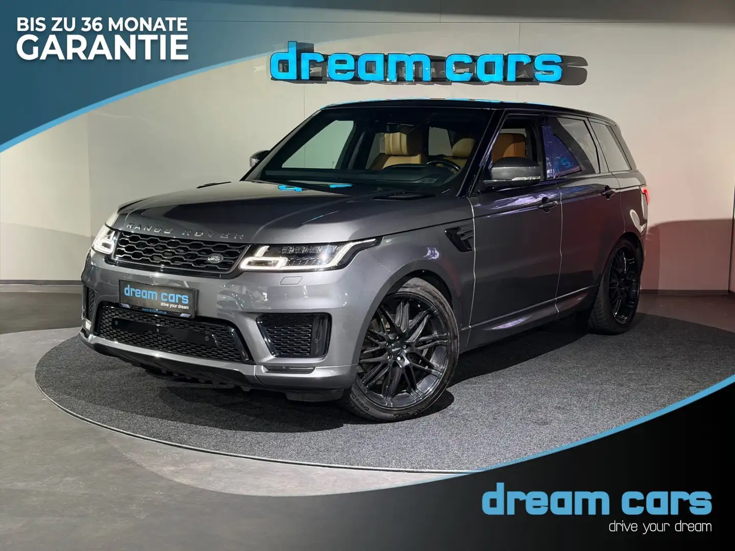 Land Rover Range Rover Sport 3,0 SDV6 HSE Dynamic Aut. / AUTOBIOGRAPHY / VOLL / Grau - 1