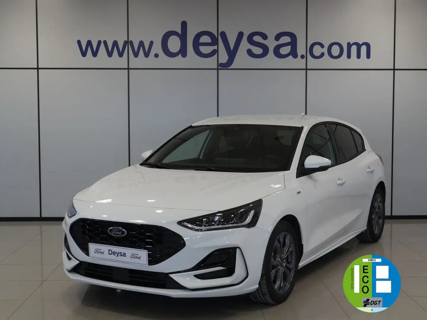 Ford Focus 1.0 Ecoboost MHEV ST-Line X 125 Blanc - 1