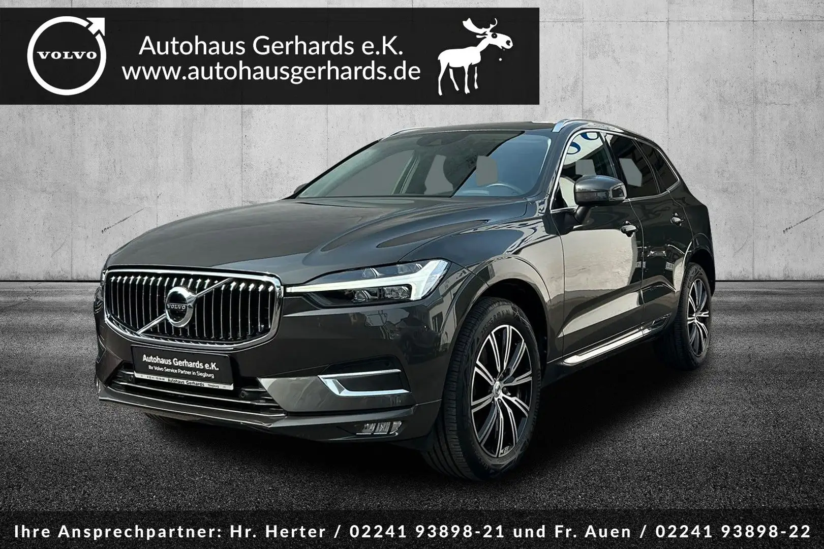 Volvo XC60 B5 Inscrip. AWD Standheiz.,Voll-LED,AHK,ACC Gris - 1