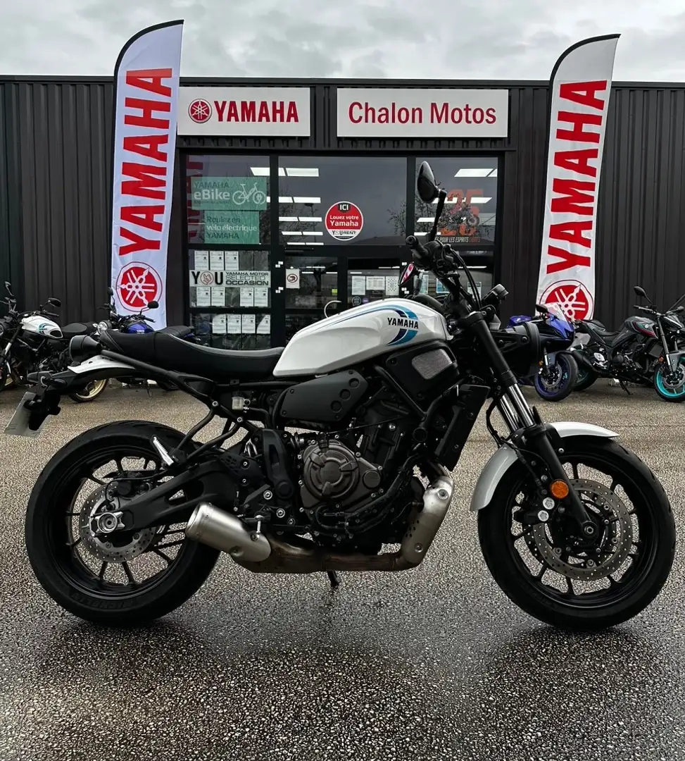 Yamaha XSR 700 Blanc - 1
