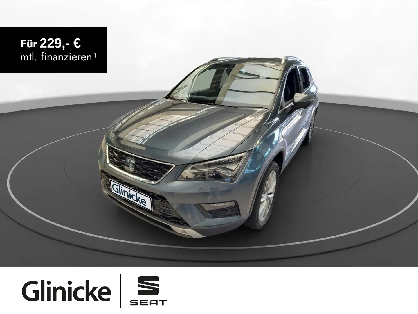 SEAT Ateca 2.0 TDI 4D Xcellence AHK LED LM 18" Navi R Grau - 1