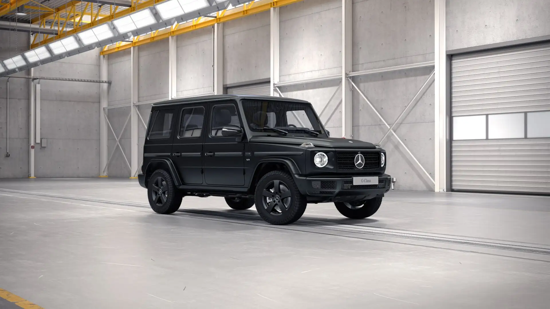 Mercedes-Benz G 500 G 500 SCHIEBEDACH*AHK*MAGNO*DISTR*V8*360°*MULTIB Schwarz - 1
