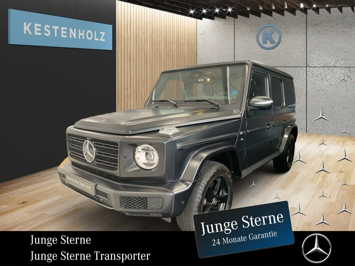 Mercedes-Benz G 500 G 500 SCHIEBEDACH*AHK*MAGNO*DISTR*V8*360°*MULTIB Schwarz - 1